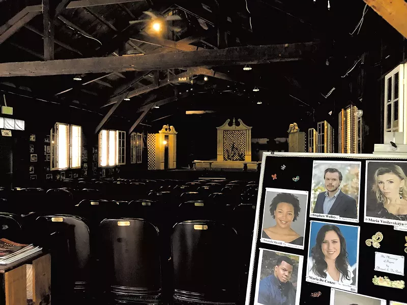 The Oscar Seagle Memorial Theater - SABINE POUX