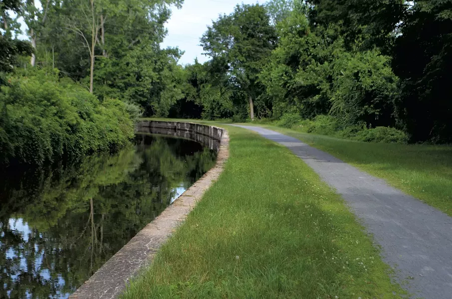 The Feeder Canal Heritage Trail in Glens Falls - PHOTOS KEN PICARD