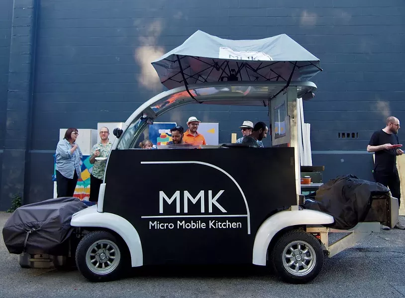 Micro Mobile Kitchen - COURTESY OF CHRISTINE HILL