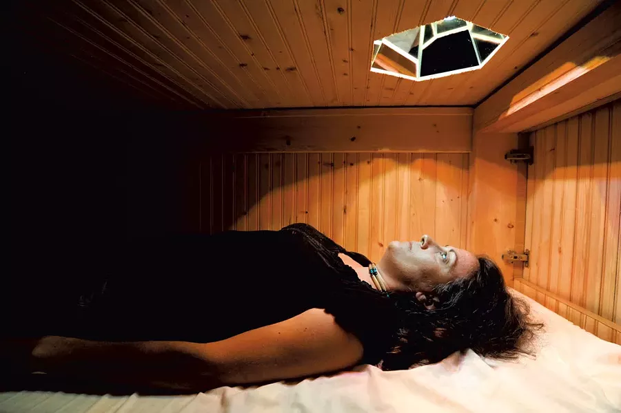 Wendy Halley in the Life Vessel - JEB WALLACE-BRODEUR
