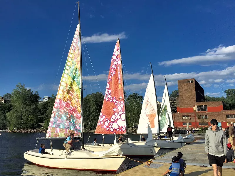 Dealer.com's Floating Gallery - COURTESY OF JILL BADOLATO