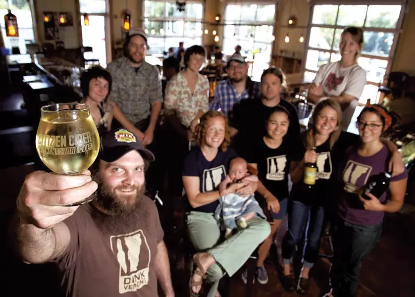 The staff of Citizen Cider - MATTHEW THORSEN