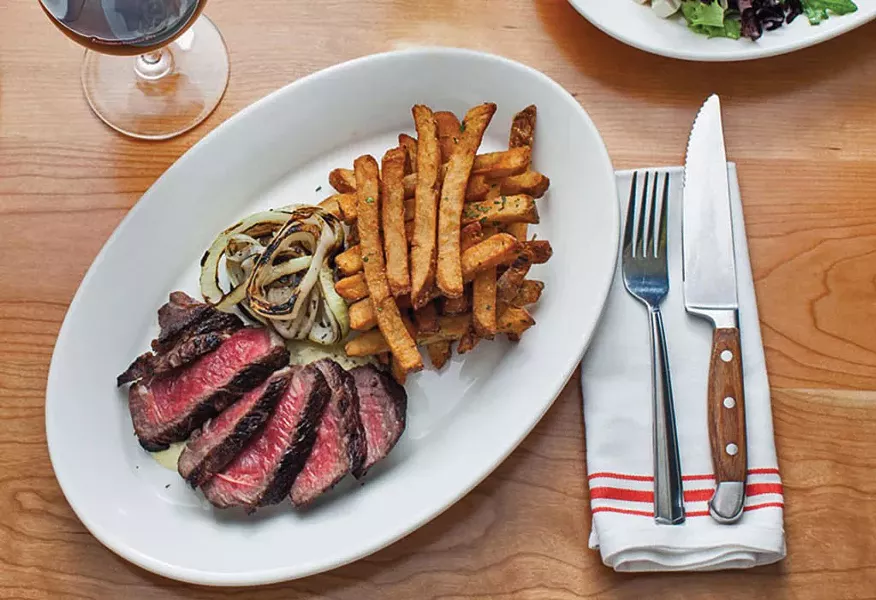 Steak frites at Guild Tavern - COURTESY OF GUILD TAVERN