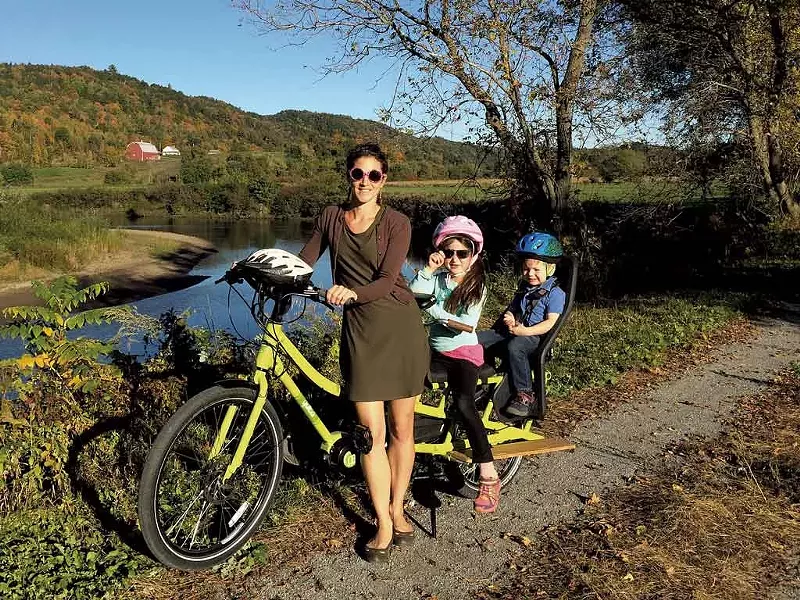 COURTESY OF LAMOILLE VALLEY BIKE TOURS