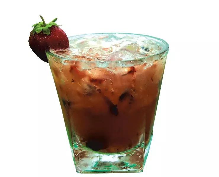 Bourbon Berry Lemonade Smash - COURTESY OF BAR ANTIDOTE