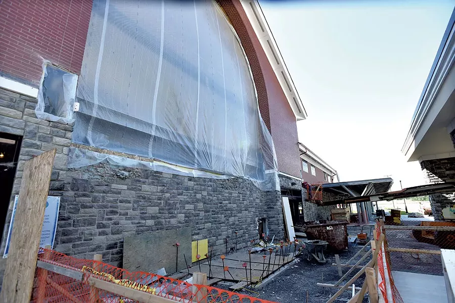 Construction at Plattsburgh International Airport - ROB FOUNTAIN