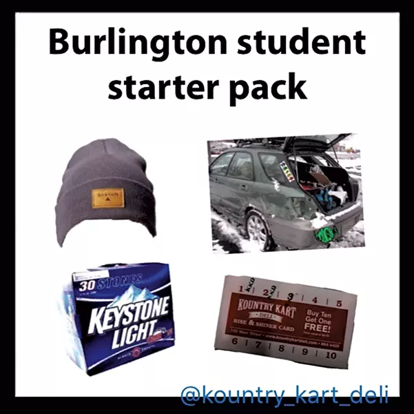 Kountry Kart Deli meme