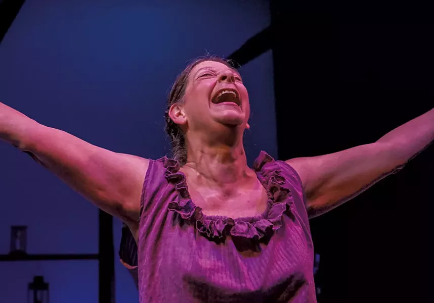 Margo Whitcomb in Shakespeare's Will - COURTESY OF WAYNE FAWBUSH