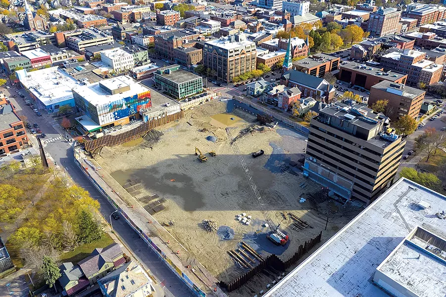 CityPlace Burlington construction site - FILE: JAMES BUCK