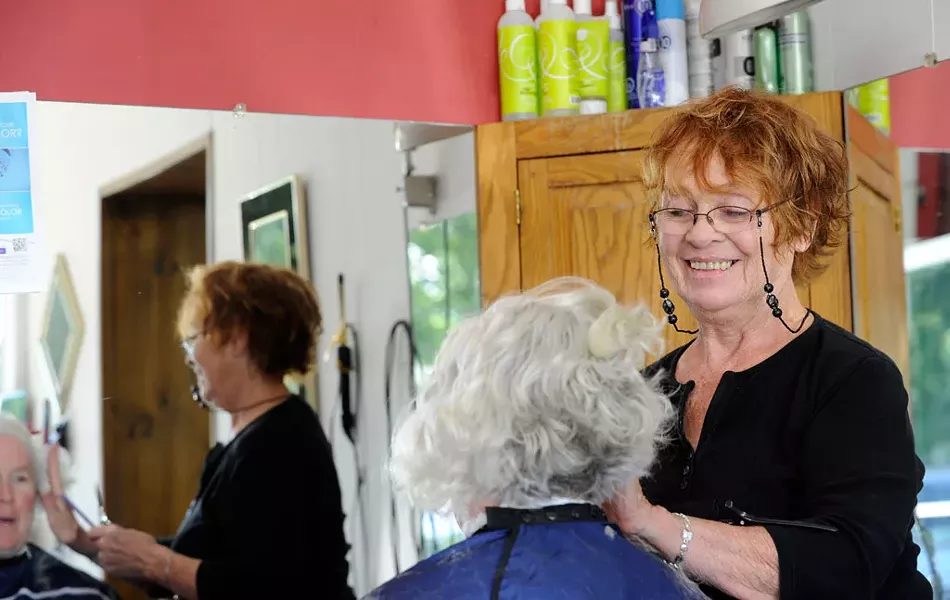 Chila Russell, owner of Chila's Coiffures - JEB WALLACE-BRODEUR