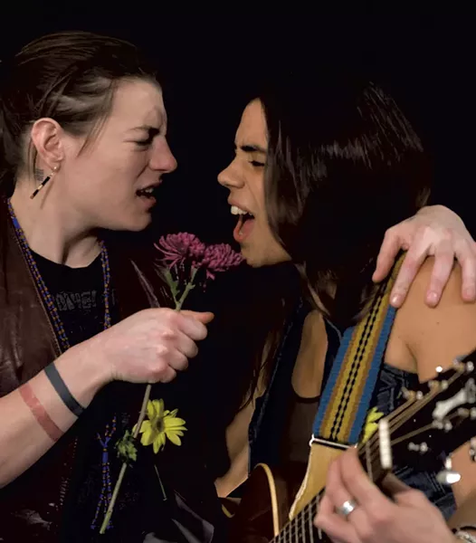 Sara Grace and Miriam Bernardo in the 2007 production of Hadestown