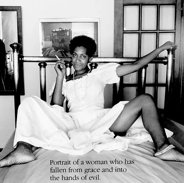"Portrait of a Fallen Woman" by Carrie Mae Weems - COURTESY OF FLEMING MUSEUM OF ART/LIGHT WORK