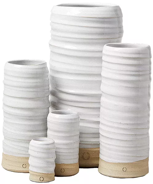 Farmhouse Pottery trunk vases - COURTESY PHOTO