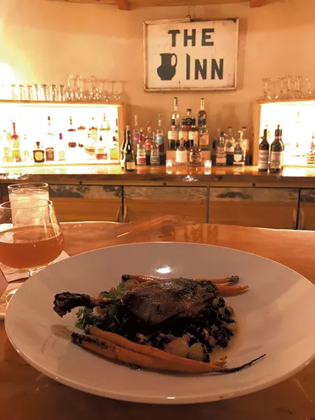 Duck cassoulet at Tracks - JORDAN BARRY