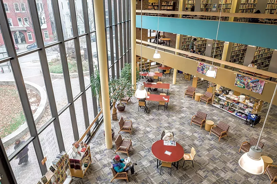 Fletcher Free Library - OLIVER PARINI