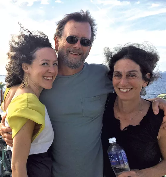 Lara Maloy, Brad Sourdiffe and Joan Furchgott - COURTESY OF LARA MALOY