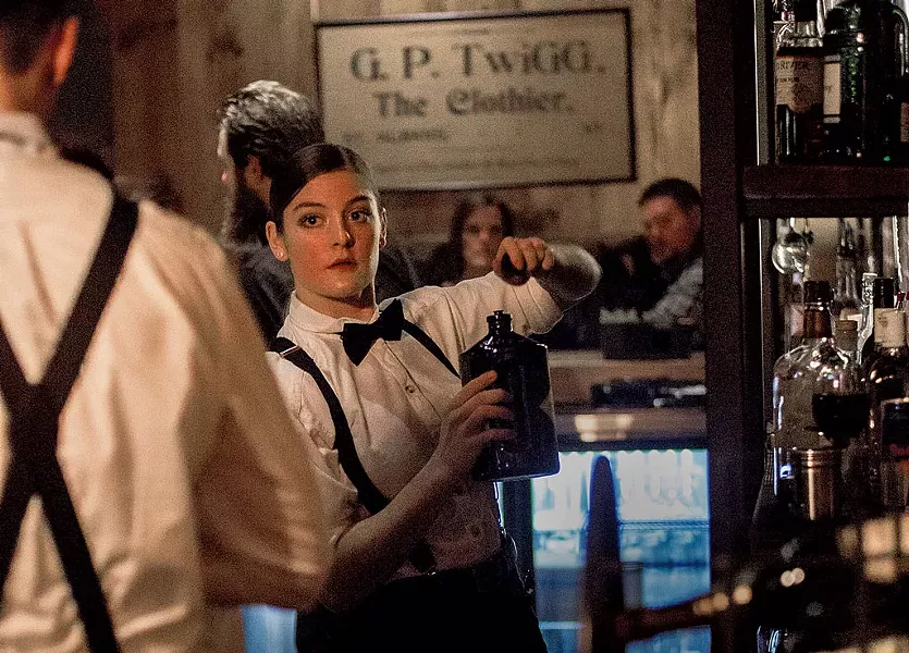 The bar at the Clothier - COURTESY OF THE CLOTHIER