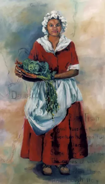 Painting of Lucy Terry Prince by Louise Minks - COURTESY OF MOUNT ISLAND
