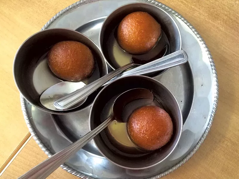 Gulab jamon at MalhiSweets - ALICE LEVITT