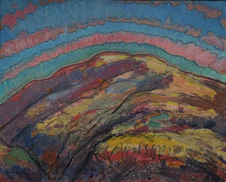 “Autumn Storm" by Harold Weston - COURTESY OF HAROLD WESTON FOUNDATION