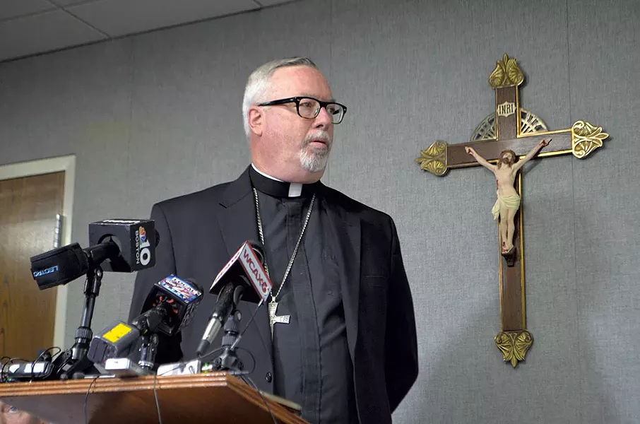 Bishop Christopher Coyne - FILE: SASHA GOLDSTEIN