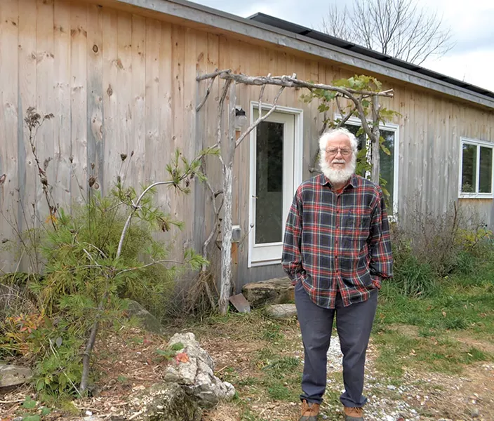 Tim Fisher in front of his Vermod - FILE: MOLLY WALSH