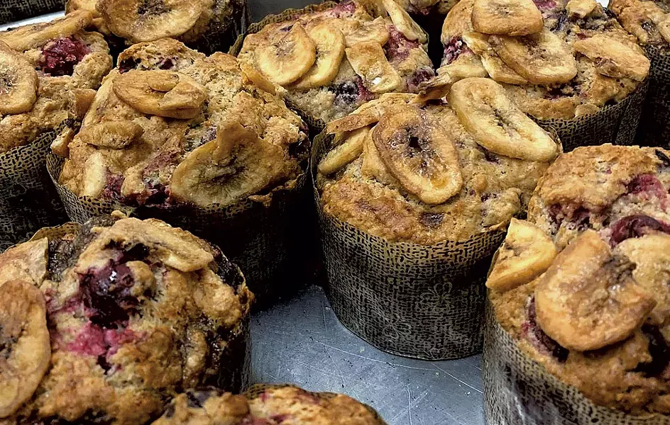 Muffins at Otter Creek Bakery in Middlebury - COURTESY OF OTTER CREEK BAKERY