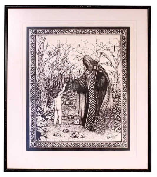 Tarot death card - LUKE AWTRY