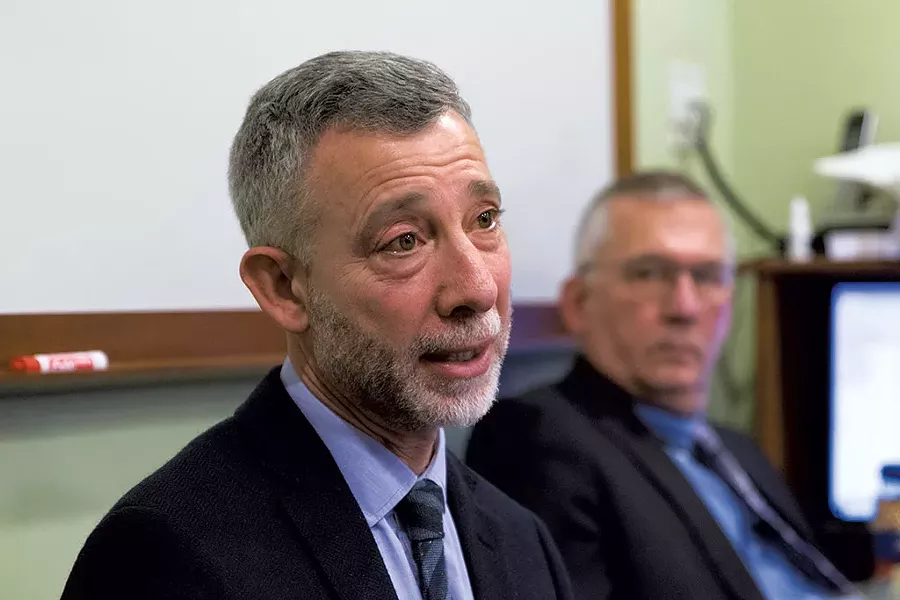 Louis Josephson, CEO and president of the Brattleboro Retreat - COLIN FLANDERS
