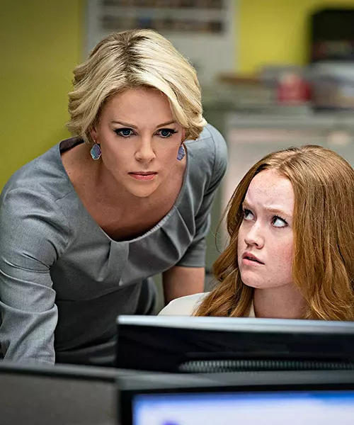 OUTFOXED Roach’s latest chronicles the downfall - of a broadcasting titan and #MeToo monster.