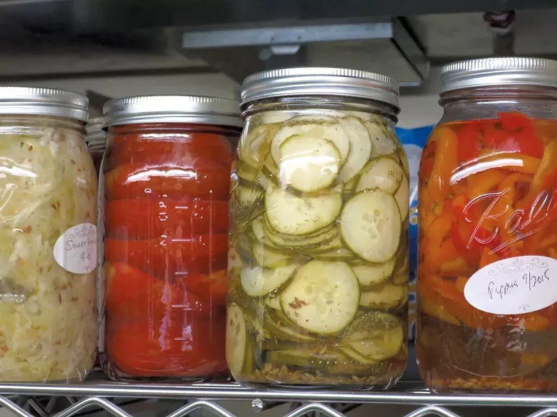 Housemade pickles - MATTHEW THORSEN