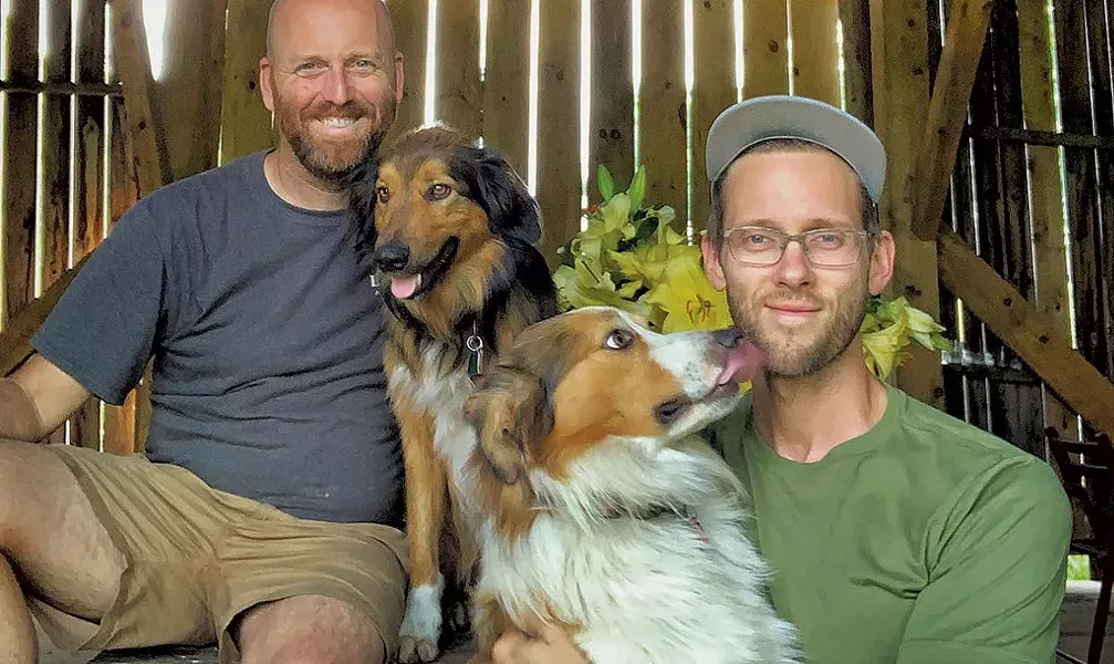 Bailey Hale and Thomas McCurdy of Ardelia Farm & Co. - COURTESY PHOTO