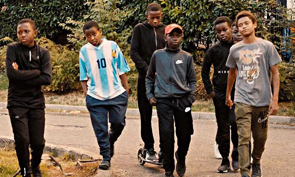 POLICE BRUTALITY Street kids use excessive force against cops they consider corrupt in Ly’s arresting feature debut.