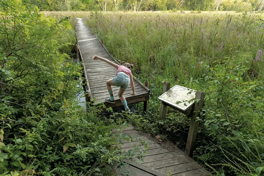 Exploring the Burlington Wildways - COURTESY OF ZOE RICHARDS