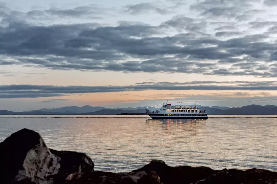 Spirit of Ethan Allen III sunset cruise - COURTESY OF SPIRIT OF ETHAN ALLEN