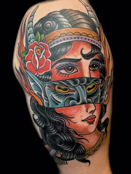 Seven Symbols Tattoo - COURTESY OF DEVIN WOOD