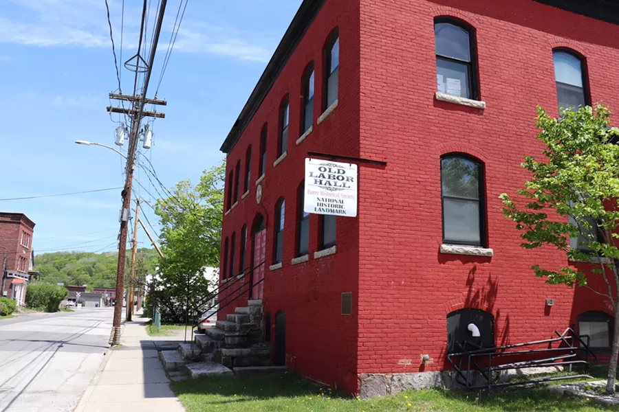 Old Labor Hall in Barre - MARGARET GRAYSON
