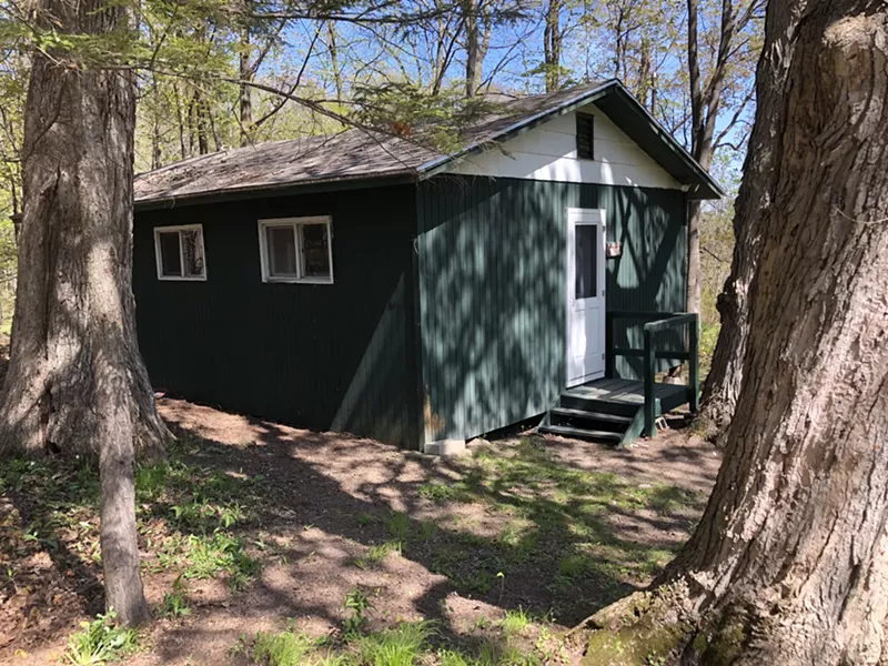 A cabin at Rock Point - COURTESY OF ROCK POINT