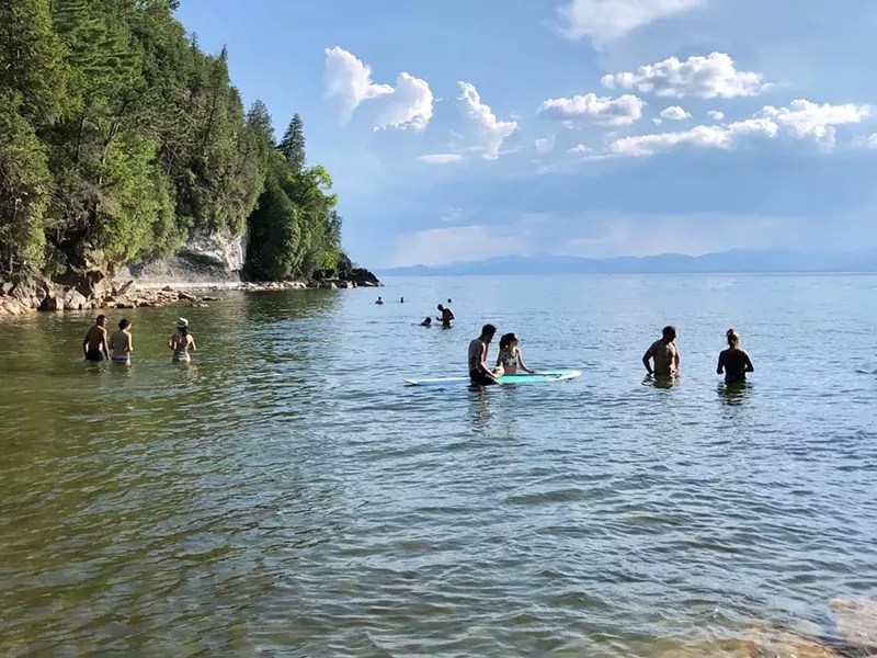 Rock Point property on the shores of Lake Champlain - COURTESY OF ROCK POINT