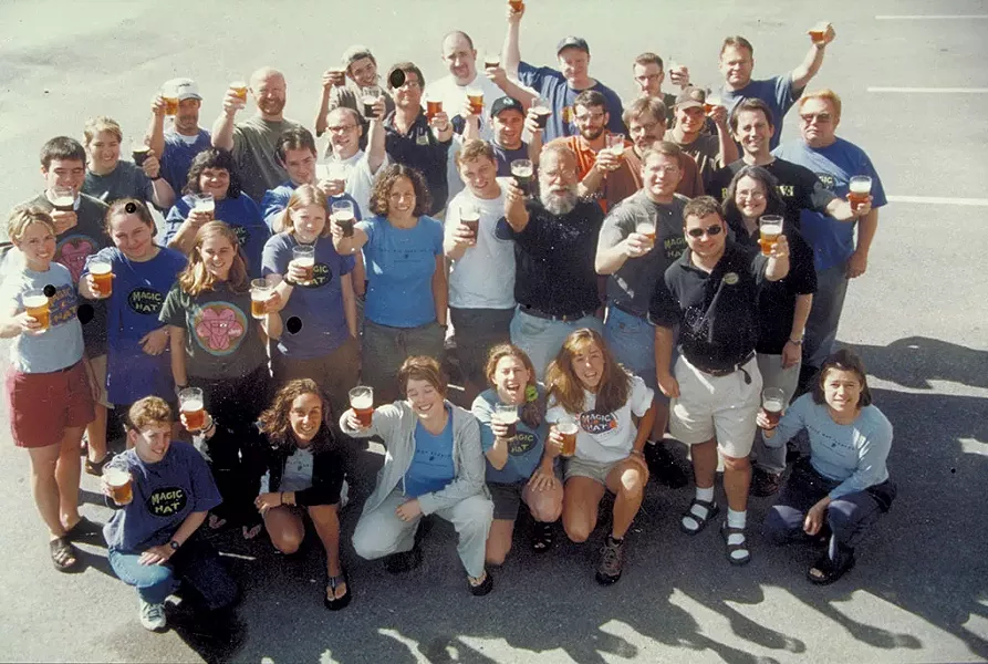 Magic Hat staff circa 2000 - COURTESY