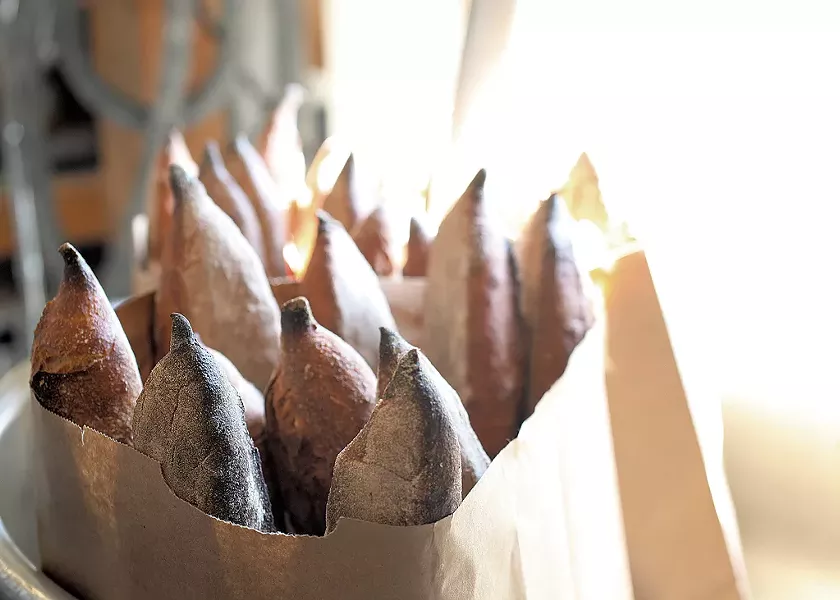 Baguettes at Elmore Mountain Bread - JESSICA OJALA ©️ SEVEN DAYS