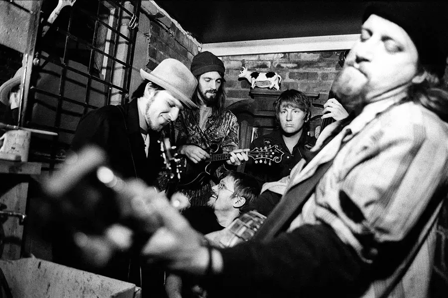Top photo: The Benders Band, from left: Jabe Beyer, Sean Staples, Tim Kelly, Nolan McKelvey and Bow Thayer - COURTESY OF CATHERINE CARTER