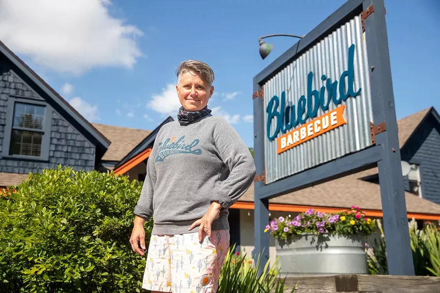 Sue Bette of Bluebird Barbecue - JAMES BUCK