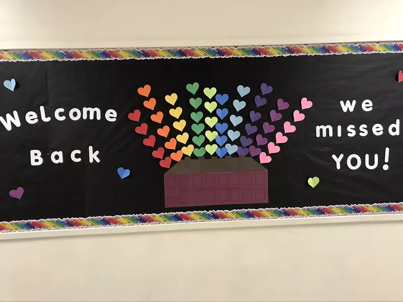 Sign at Bellows Free Academy Fairfax - COURTESY OF SAYBRA VARISANO