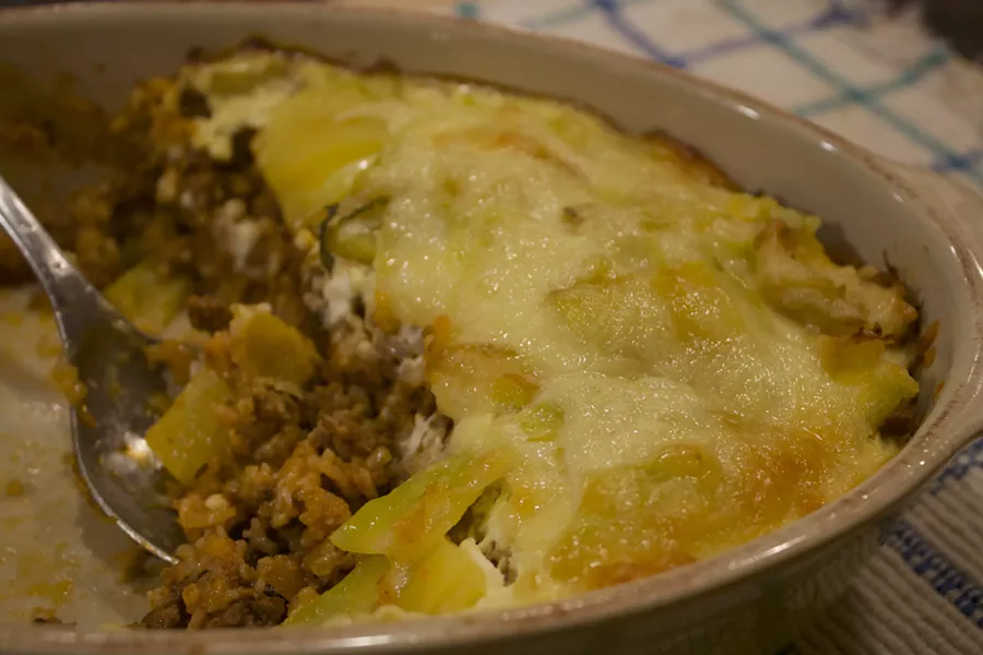 Zucchini hot dish - MELISSA PASANEN ©️ SEVEN DAYS