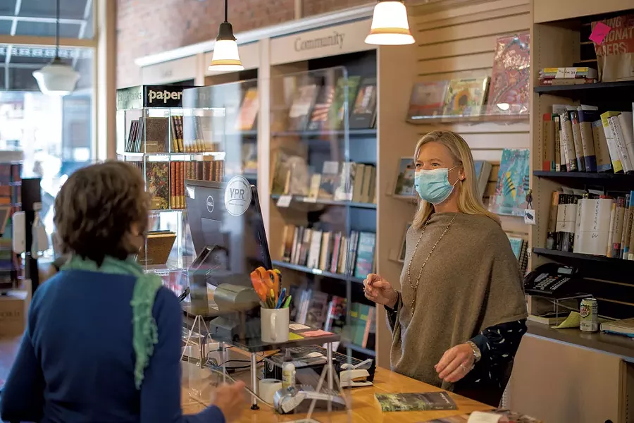 Becky Dayton at the Vermont Book Shop - CALEB KENNA