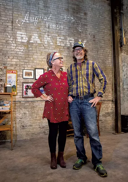 Jodi Whalen and Phil Merrick of August First, Burlington - JAMES BUCK