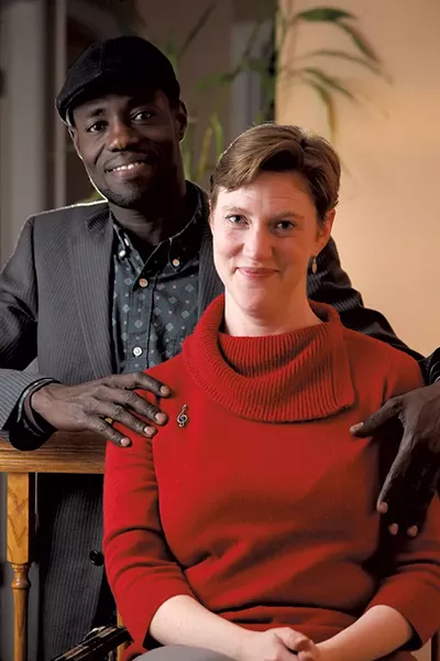 Ali Dieng and Angela Smith-Dieng - MATTHEW THORSEN