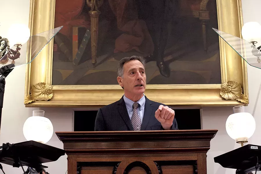 Gov. Peter Shumlin - MATTHEW THORSEN