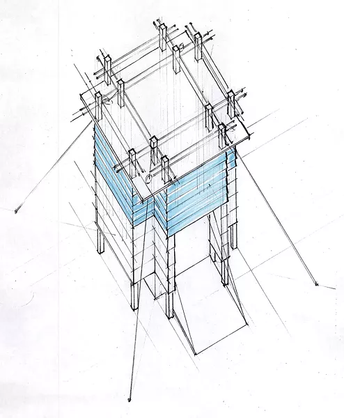 Ice shanty plans by S2 Architecture